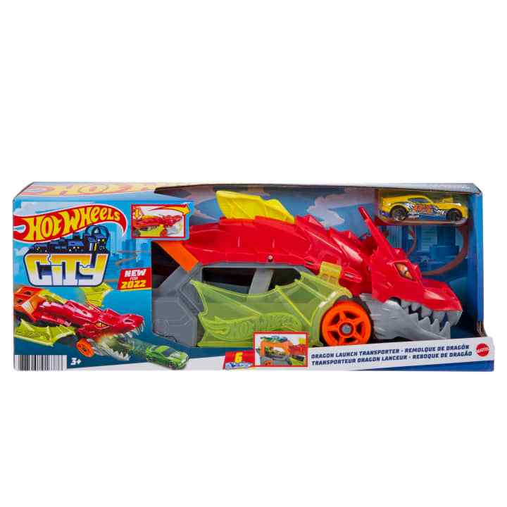 Hot Wheels City Dragon Launch Transporter
