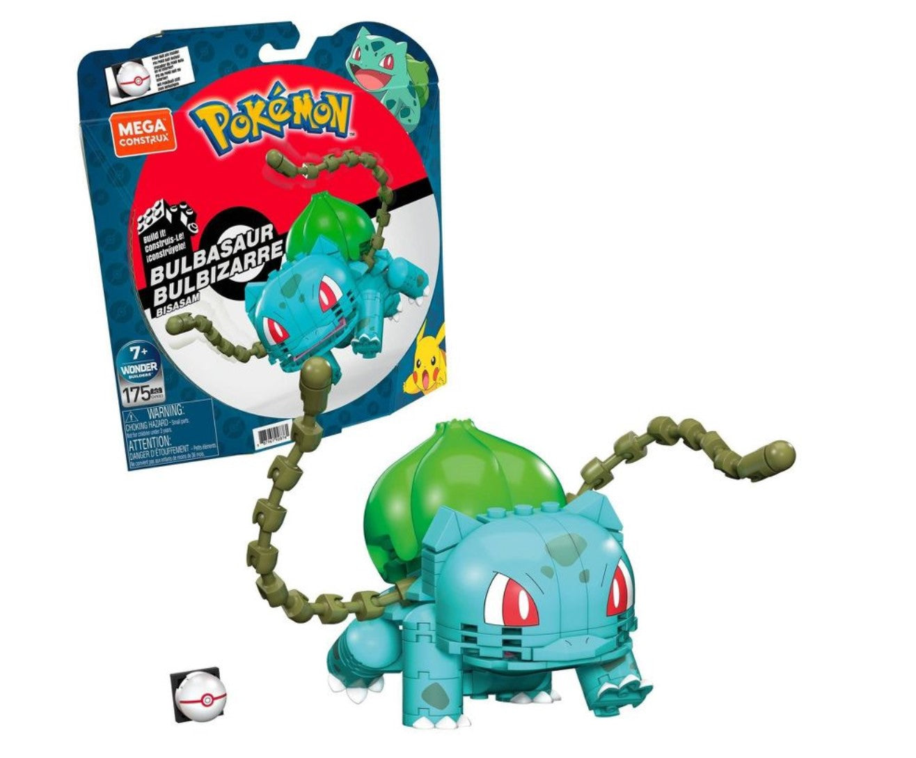 MEGA Construx Pokemon Build & Show Bulbasaur