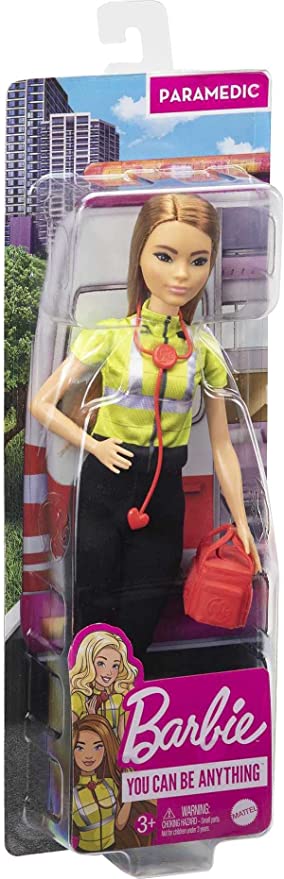 Barbie Career Doll Paramedic Dark Blonde Hair - Toyworld NZ