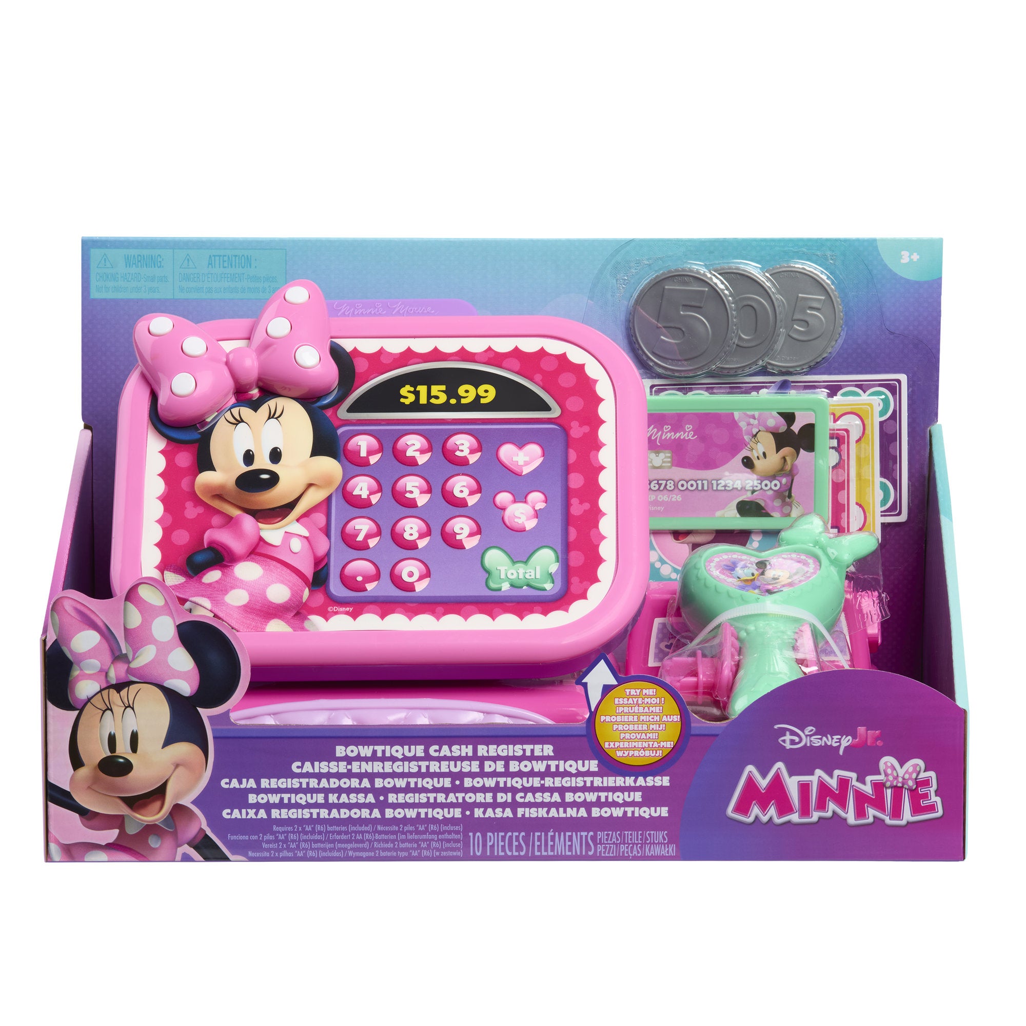 Disney Junior Minnie Mouse Bowtique Cash Register