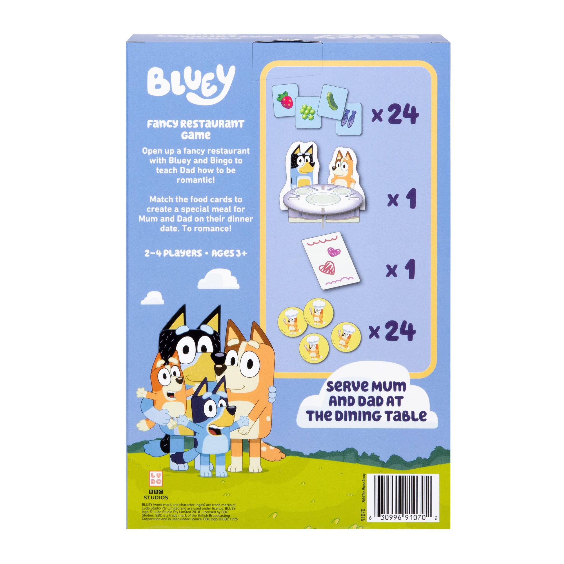 Bluey Fancy Restaurant Game - Toyworld NZ