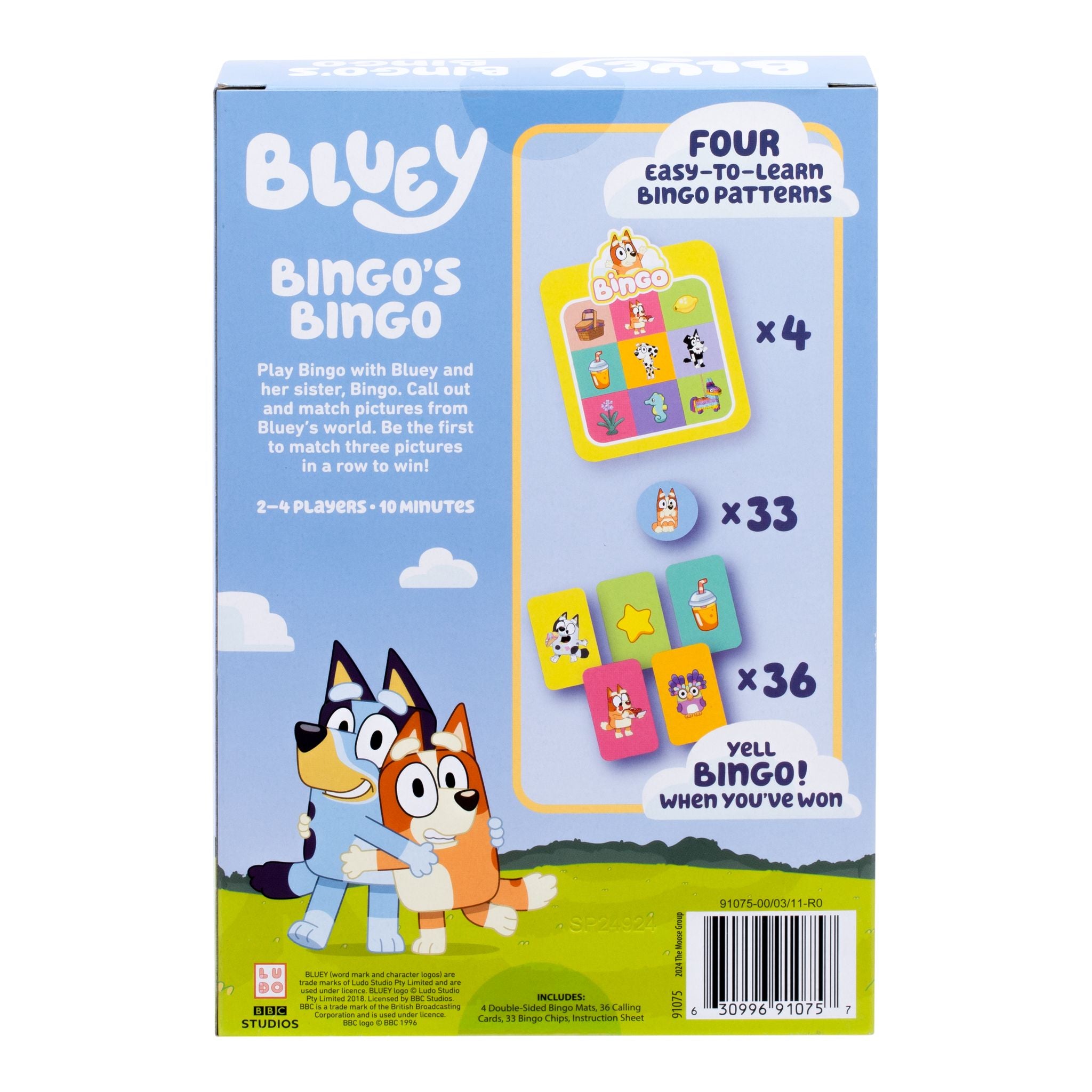 Bluey Bingo's Bingo Express Edition Game