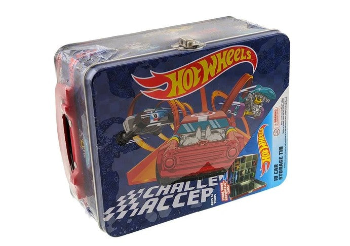 Hot Wheels 18 Car Storage Tin Assorted Styles