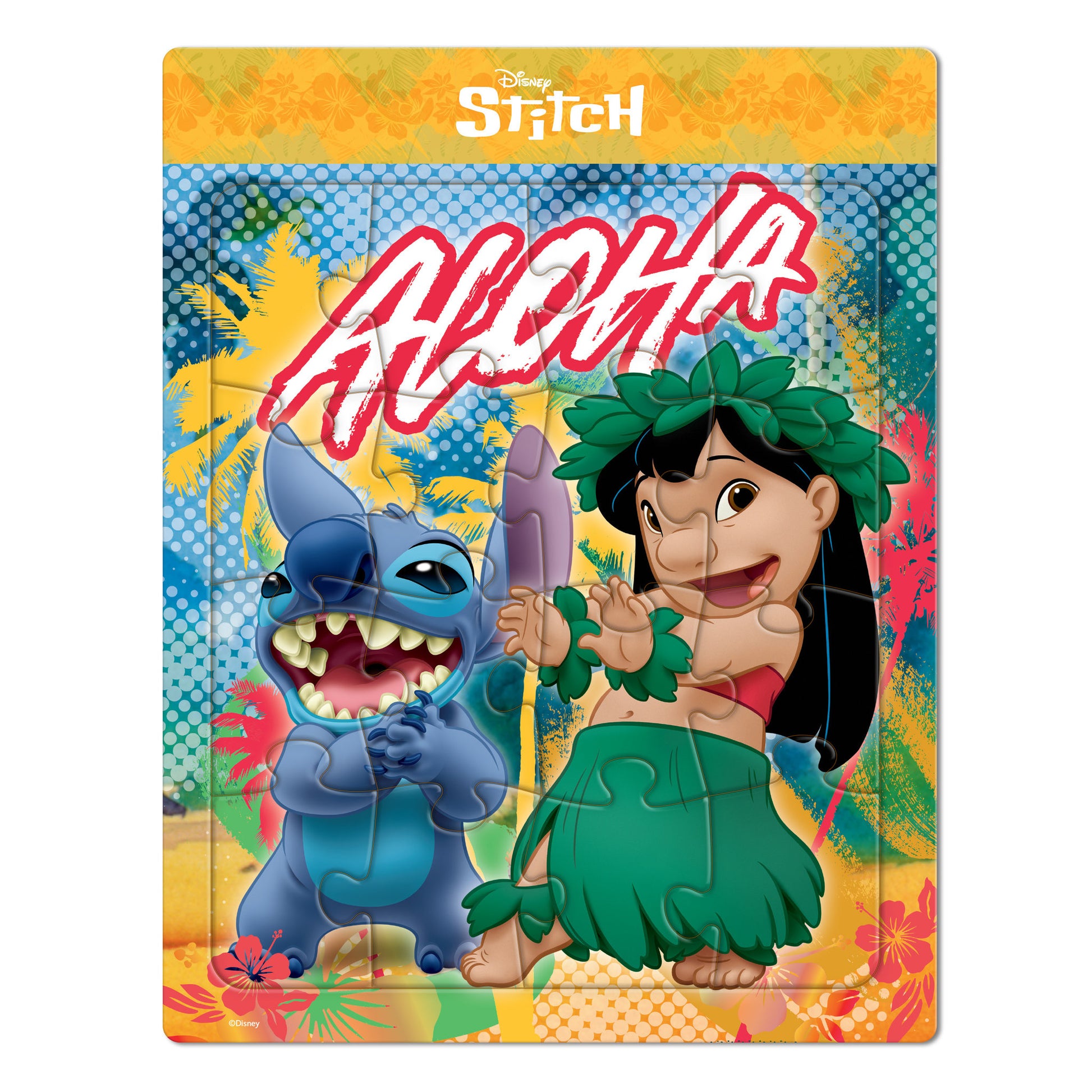 Disney Stitch Frame Tray Jigsaw Puzzle 3 Pack - Toyworld NZ