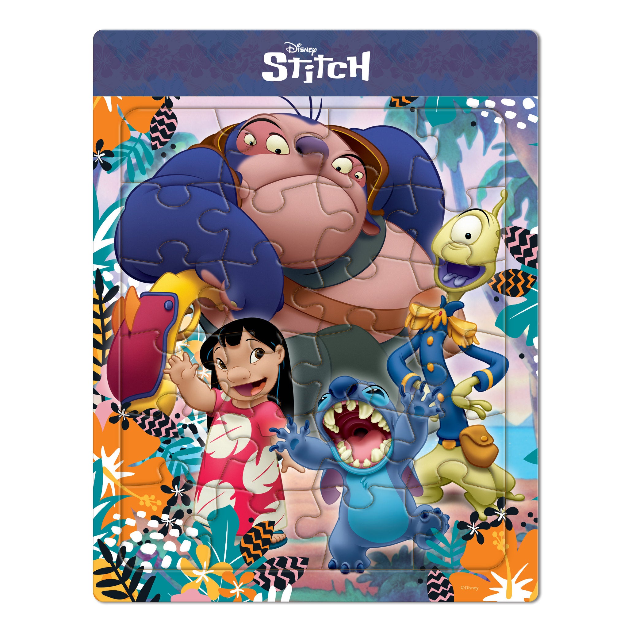 Disney Stitch Frame Tray Jigsaw Puzzle 3 Pack - Toyworld NZ