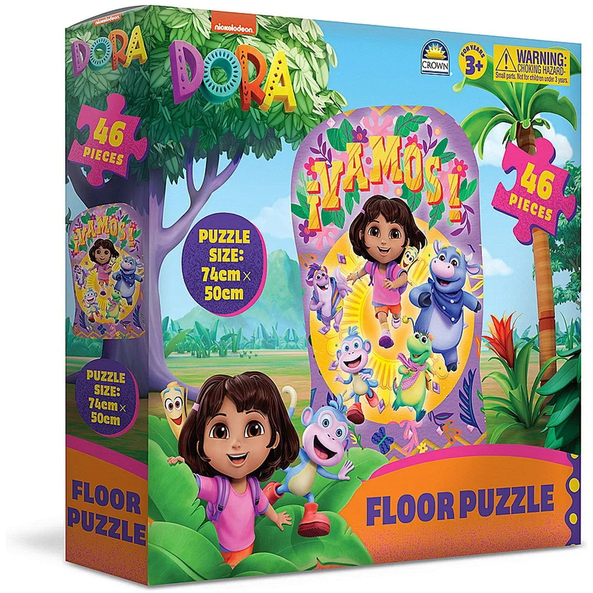 Dora Solvinfg Problem Dora 46 Piece Floor Puzzle – Toyworld NZ