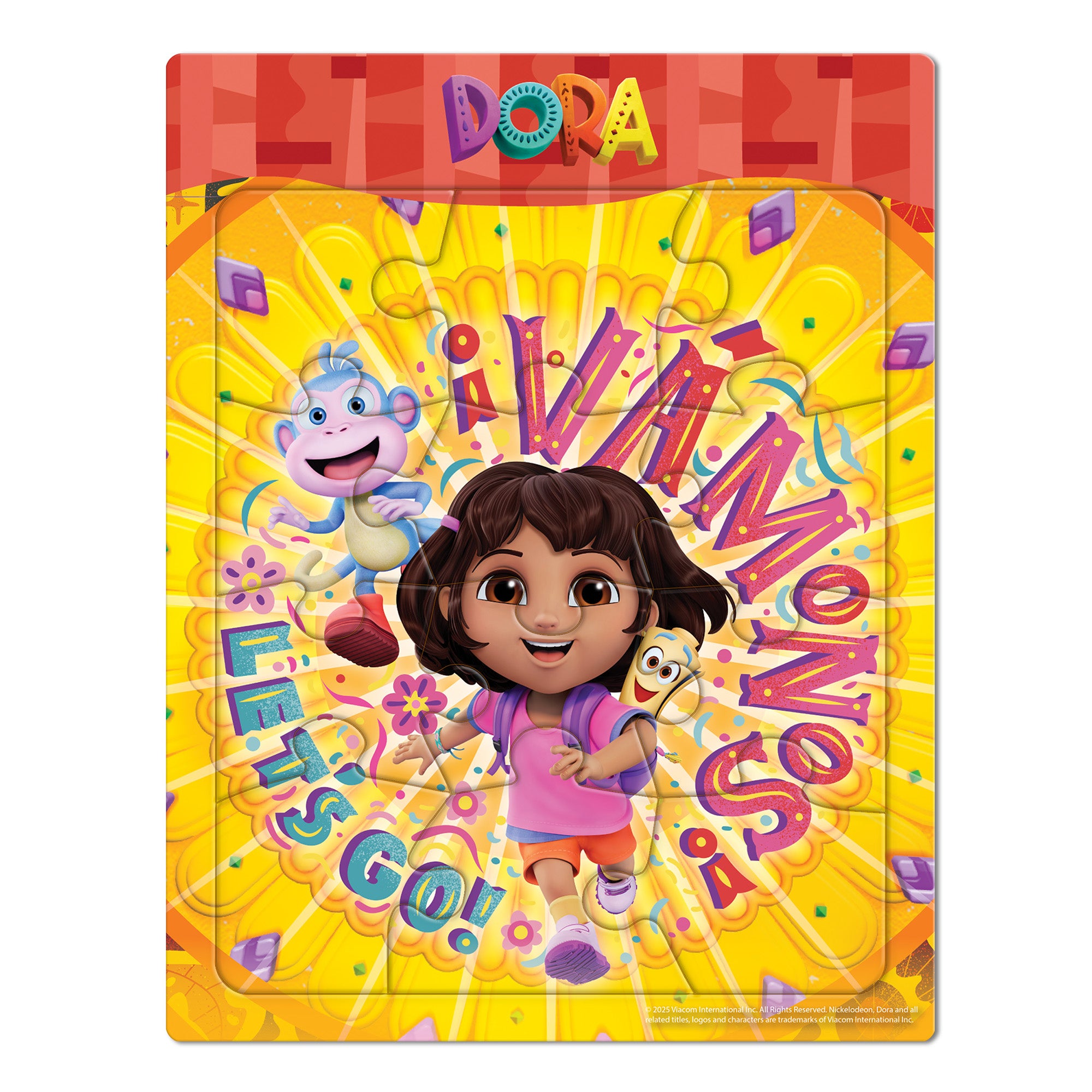 Dora Frame Tray Puzzles 3 Pack