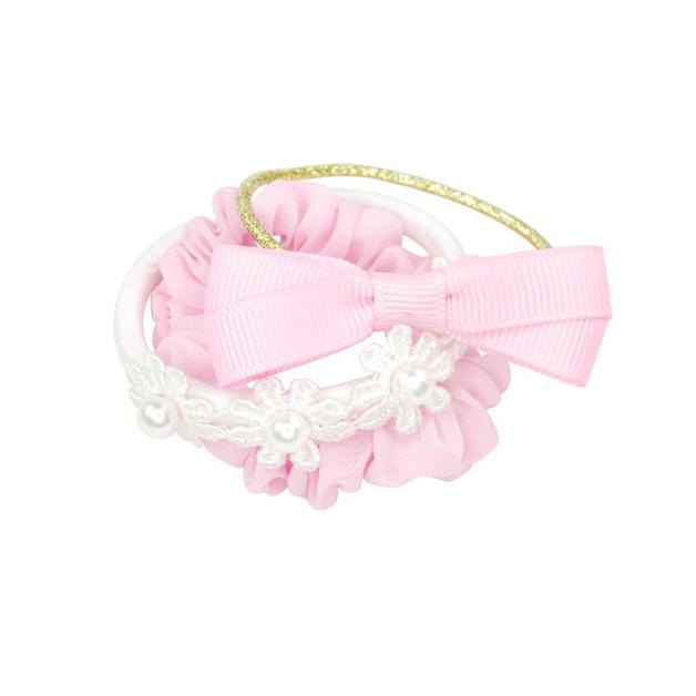 Pink Poppy Pastel Delight Scrunchie Elastic Set Assorted