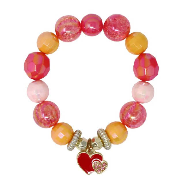 Pink Poppy Unicorn Love Bracelet