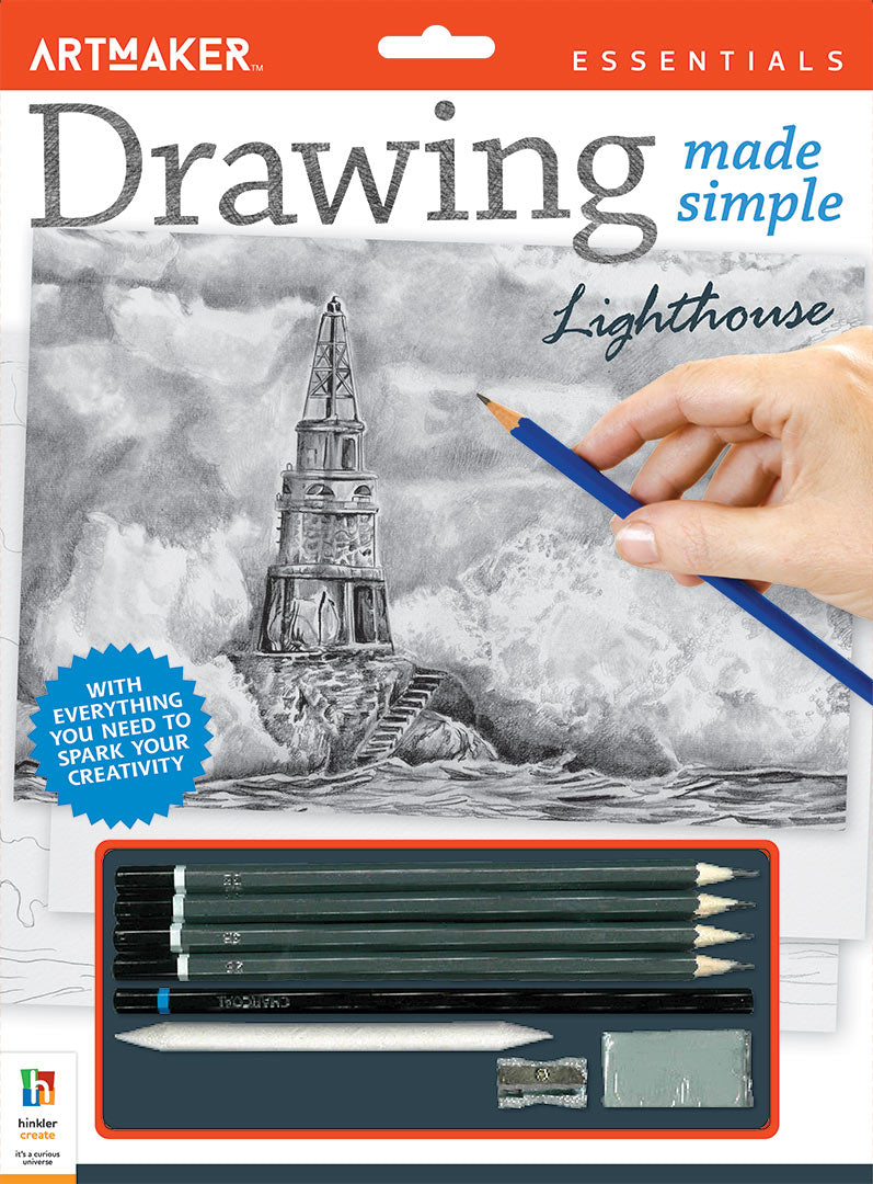 Art Maker Essentials Drawing Made Simple: Lighthouse