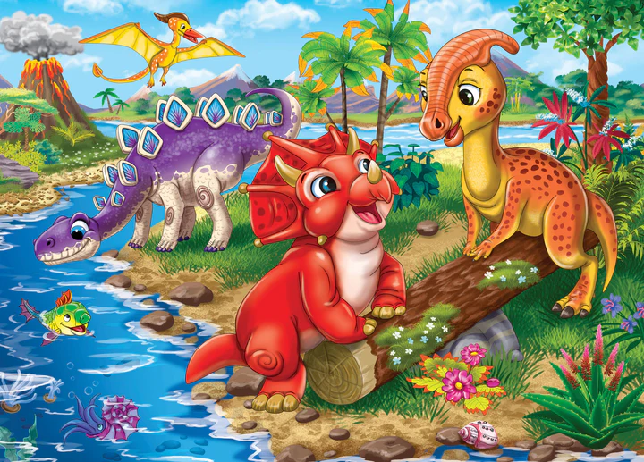 Holdson Dinosaur Junior 35pc Frame Tray Assorted Styles