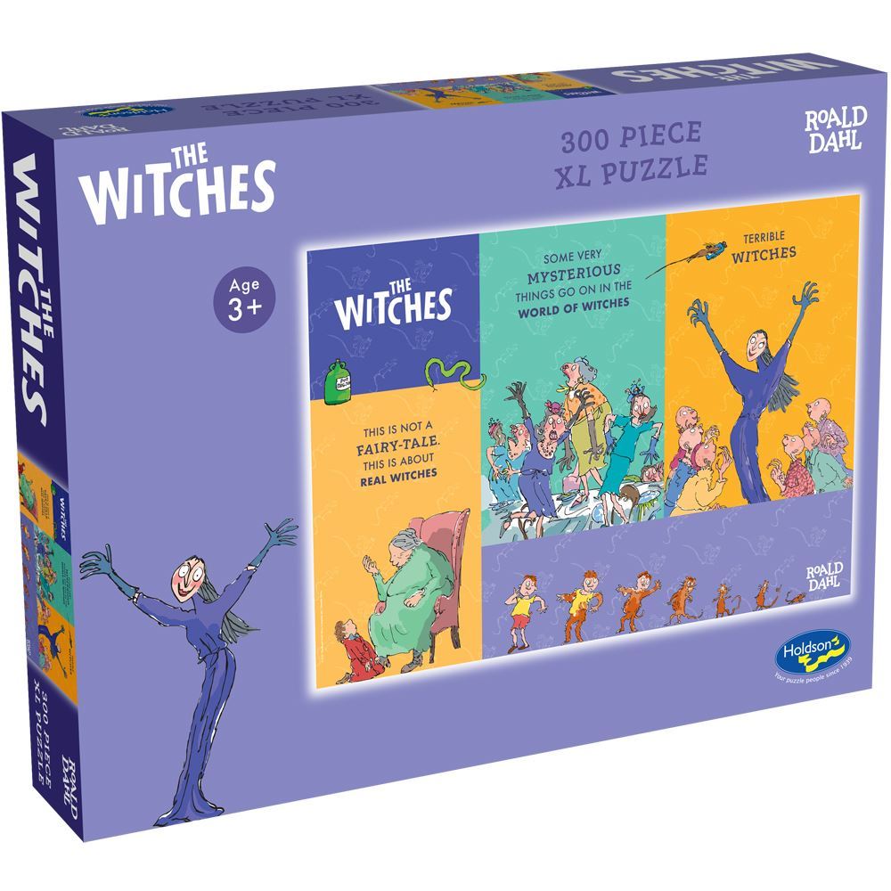 ROALD DAHL SERIES 2 300 PIECE XL PUZZLE THE WITCHES