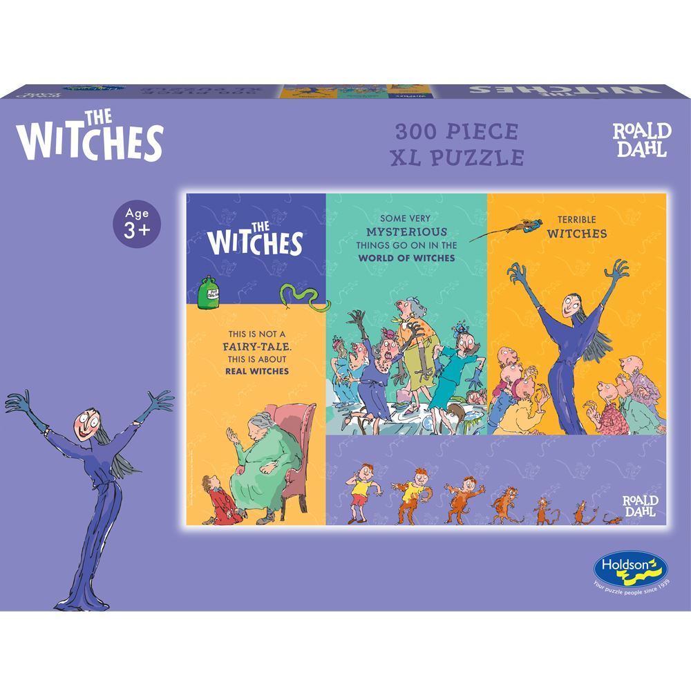 ROALD DAHL SERIES 2 300 PIECE XL PUZZLE THE WITCHES