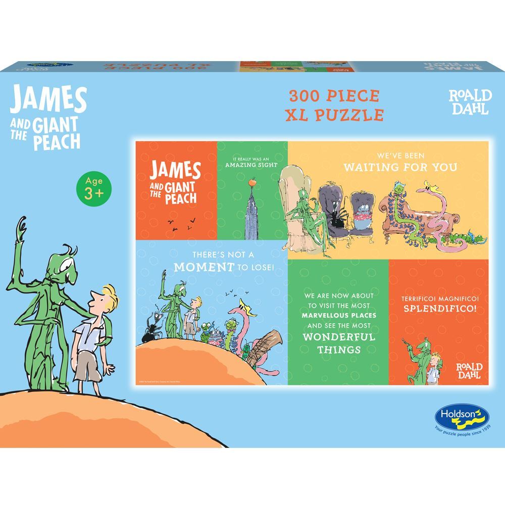 Roald Dahl Series 2 300 Piece XL Puzzle James And The Giant Peach