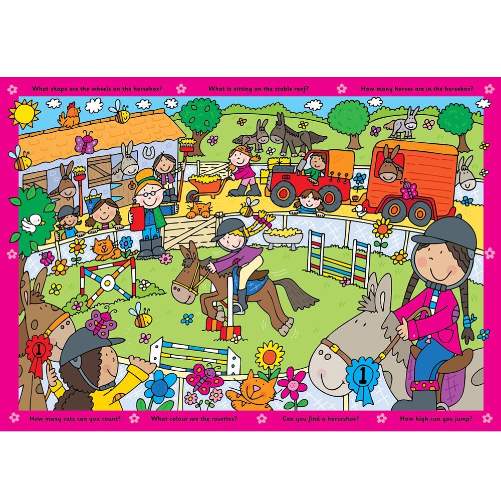 Holdsons Discover Series 1 60 Piece Boxed Puzzle Pony Show