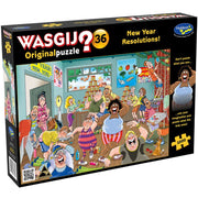 Wasgij Original #36 New Year Resolutions 1000 Piece Puzzle