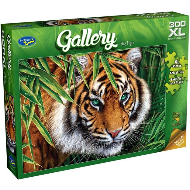 Gallery Series 8 300 Piece Xl Puzzle Big Tiger