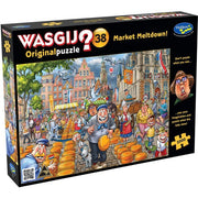 Wasgij Original #38 Market Meltdown! 1000 Piece Puzzle - Toyworld NZ