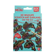 Totally Mini NZ Wildlife Scratch Art Garland