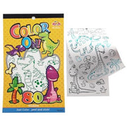 Dino Colour In Sticker Book 242X147
