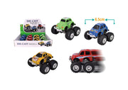 Big Wheel Pull-Back Monster Truck Assorted Styles