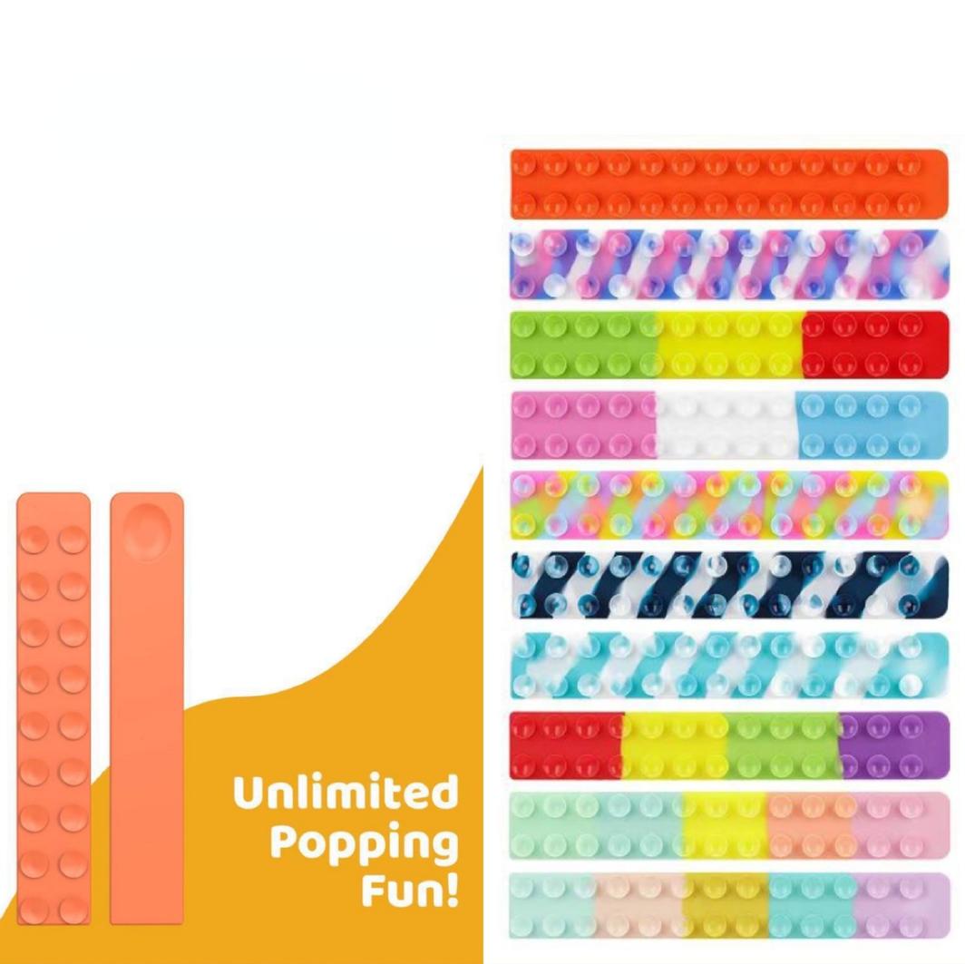 SQUIDOPOP (2X13) SUCTION TOY ASSORTED COLOURS