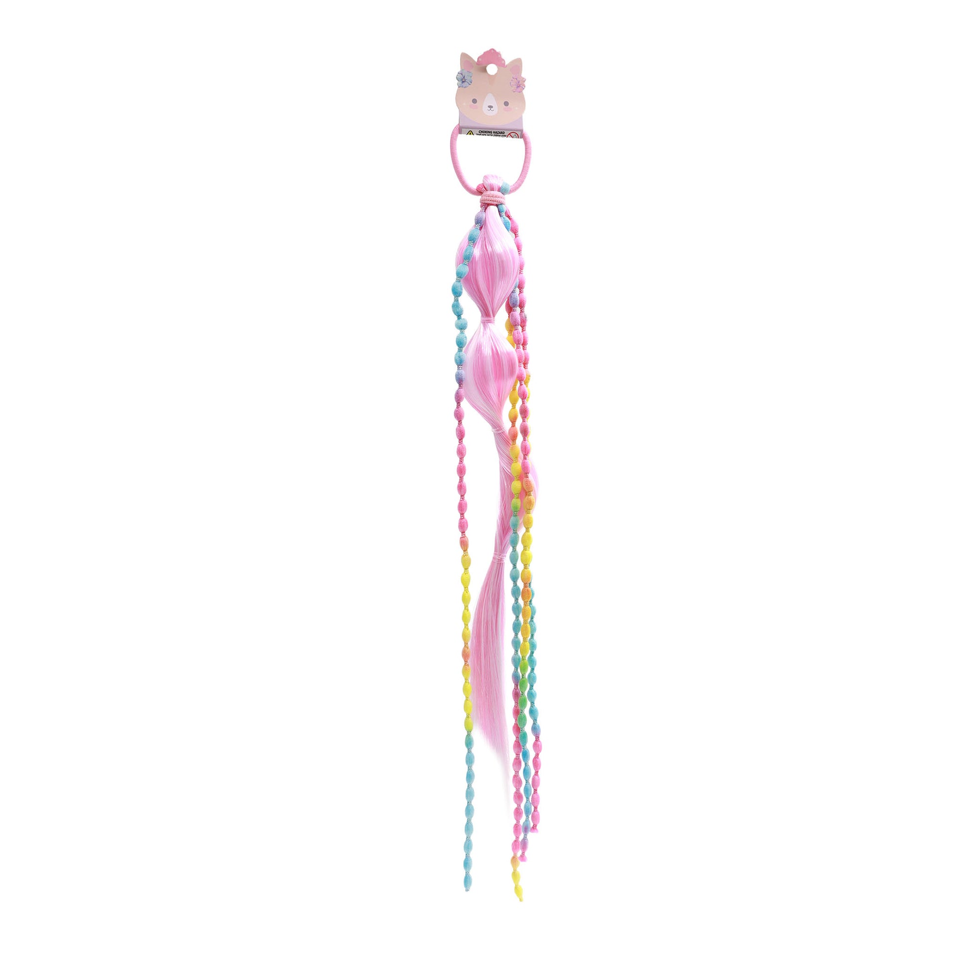 Twinkle & Twirl Ponytail Plaits Rainbow Hair Tie Rainbow - Toyworld NZ