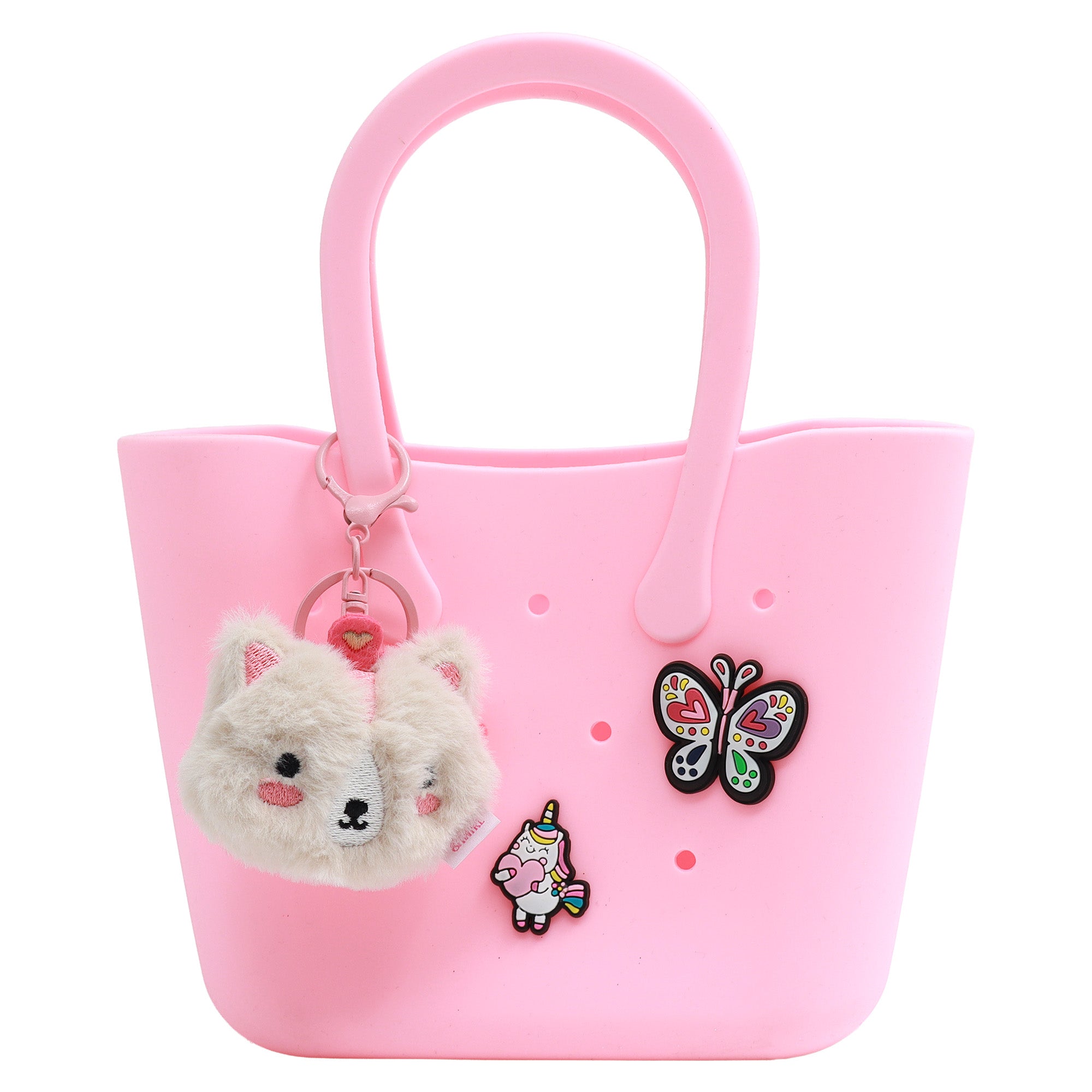 Twinkle & Twirl Jelly Boggy Pink Micro Beach Bag - Toyworld NZ