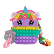 Twinkle & Twirl Push Pop Unicorn Purple Bag - Toyworld NZ