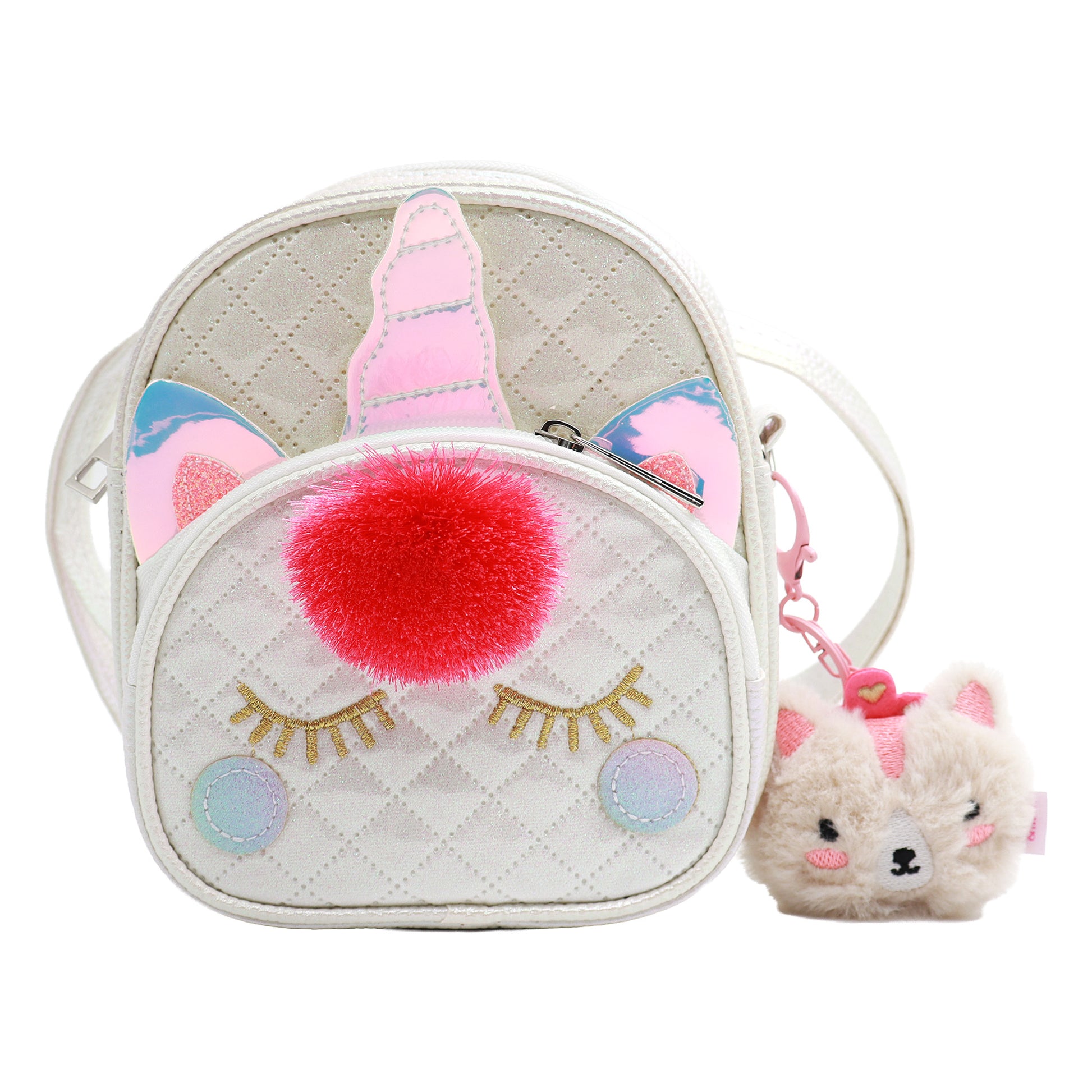 Twinkle & Twirl Unicorn Silver Backpack - Toyworld NZ
