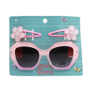 Twinkle & Twirl Sunglasses & Clip Set - Pink Gradient - Toyworld NZ