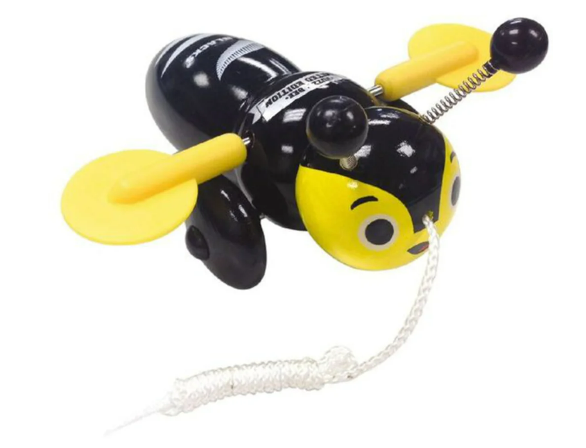 Buzzy Bee & Friends Buzzy Bee All Blacks Edition Wooden Pull Along