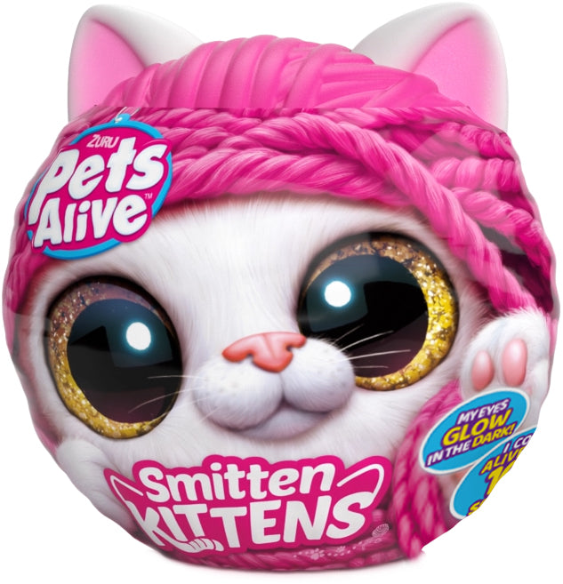ZURU Pets Smitten Kittens Interactive Plush