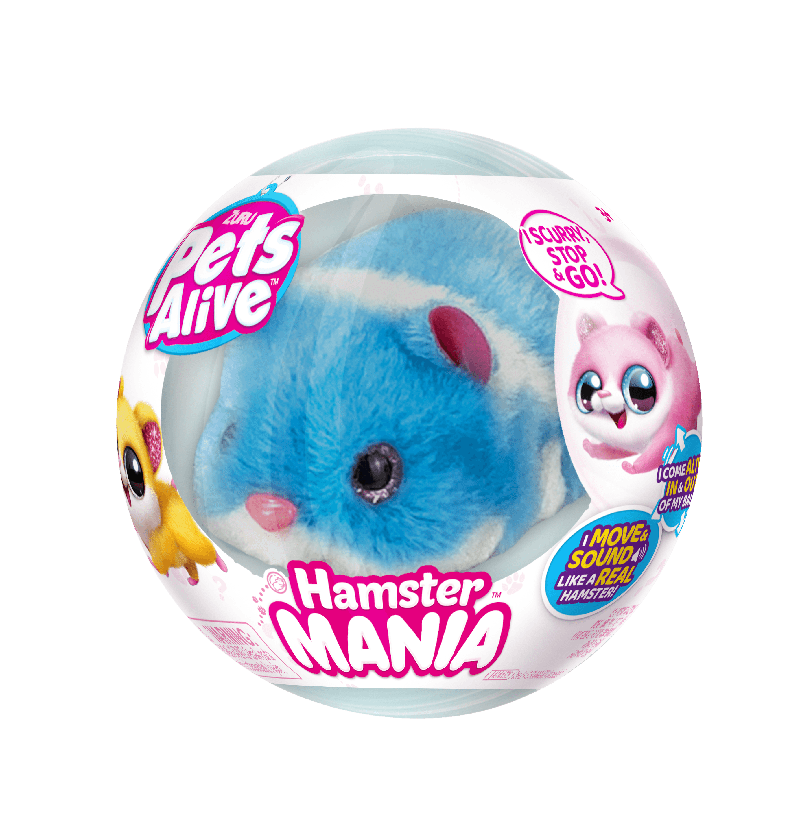 ZURU Pets Alive Hamstermania Assorted Styles