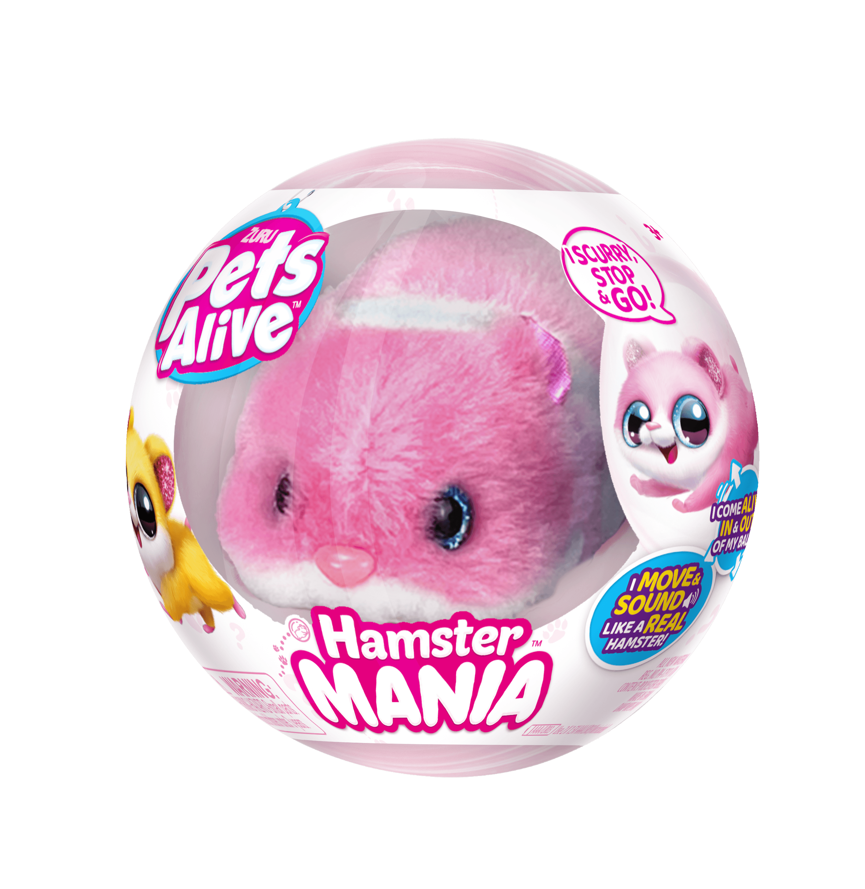 ZURU Pets Alive Hamstermania Assorted Styles