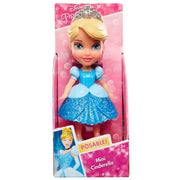 Disney Princess Mini Toddler Doll Cinderella In Blue Dress