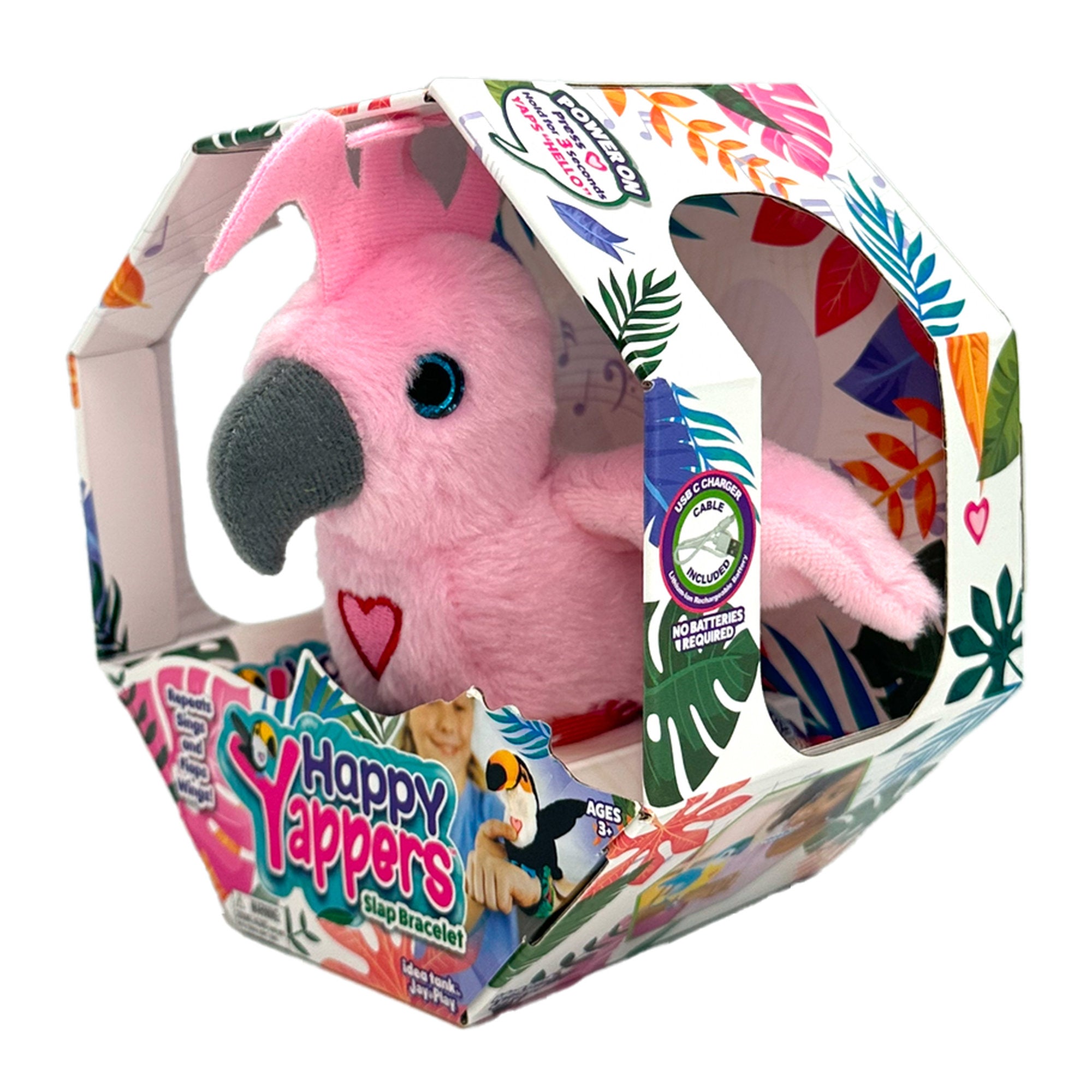 Happy Yappers Slap Bracelet Cockatoo