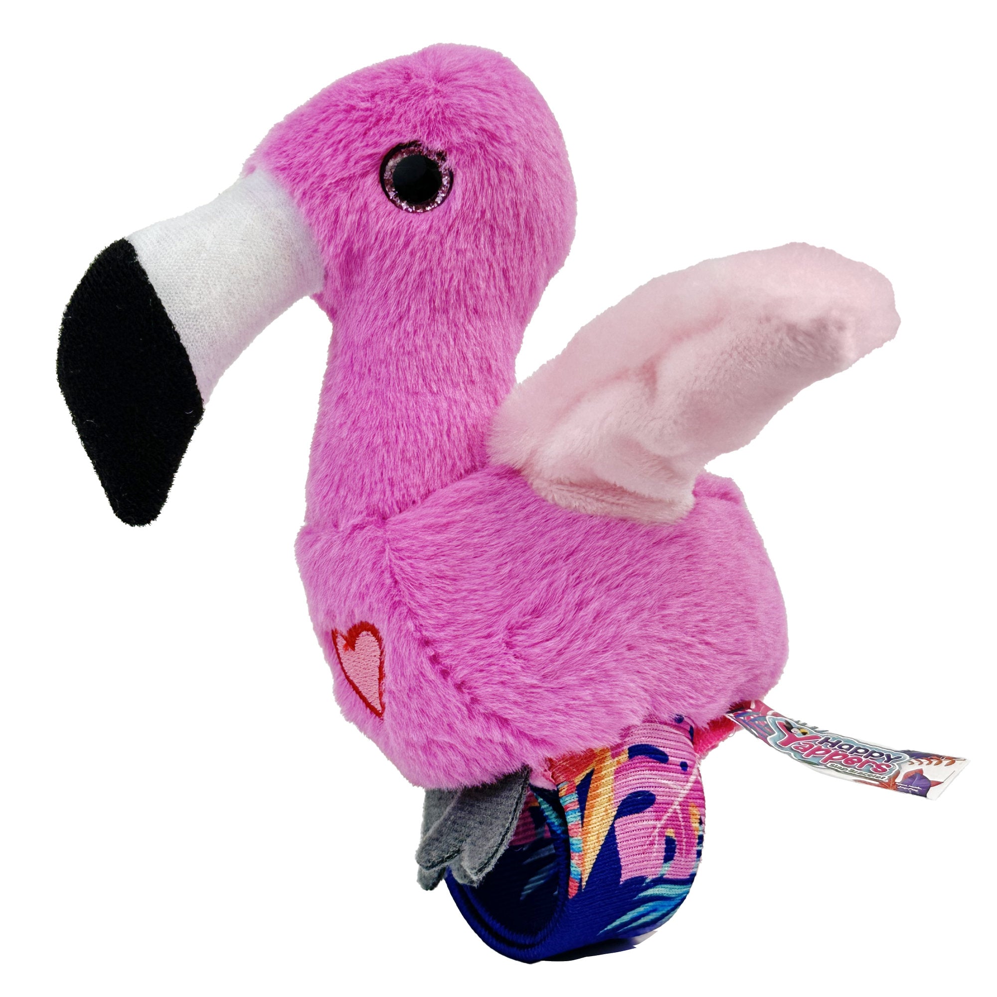 Happy Yappers Slap Bracelet Flamingo