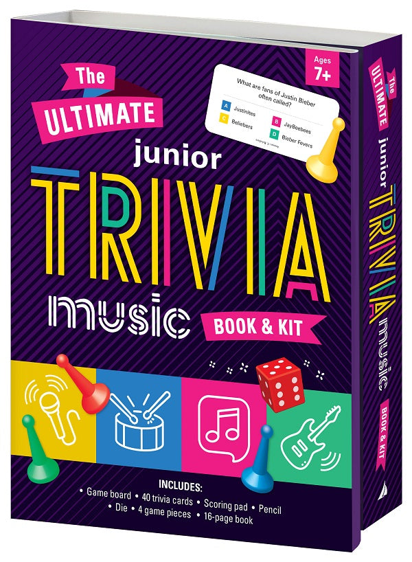 Crazy Deal Book The Ultimate Junior Trivia Music Knowledge Book And Kit