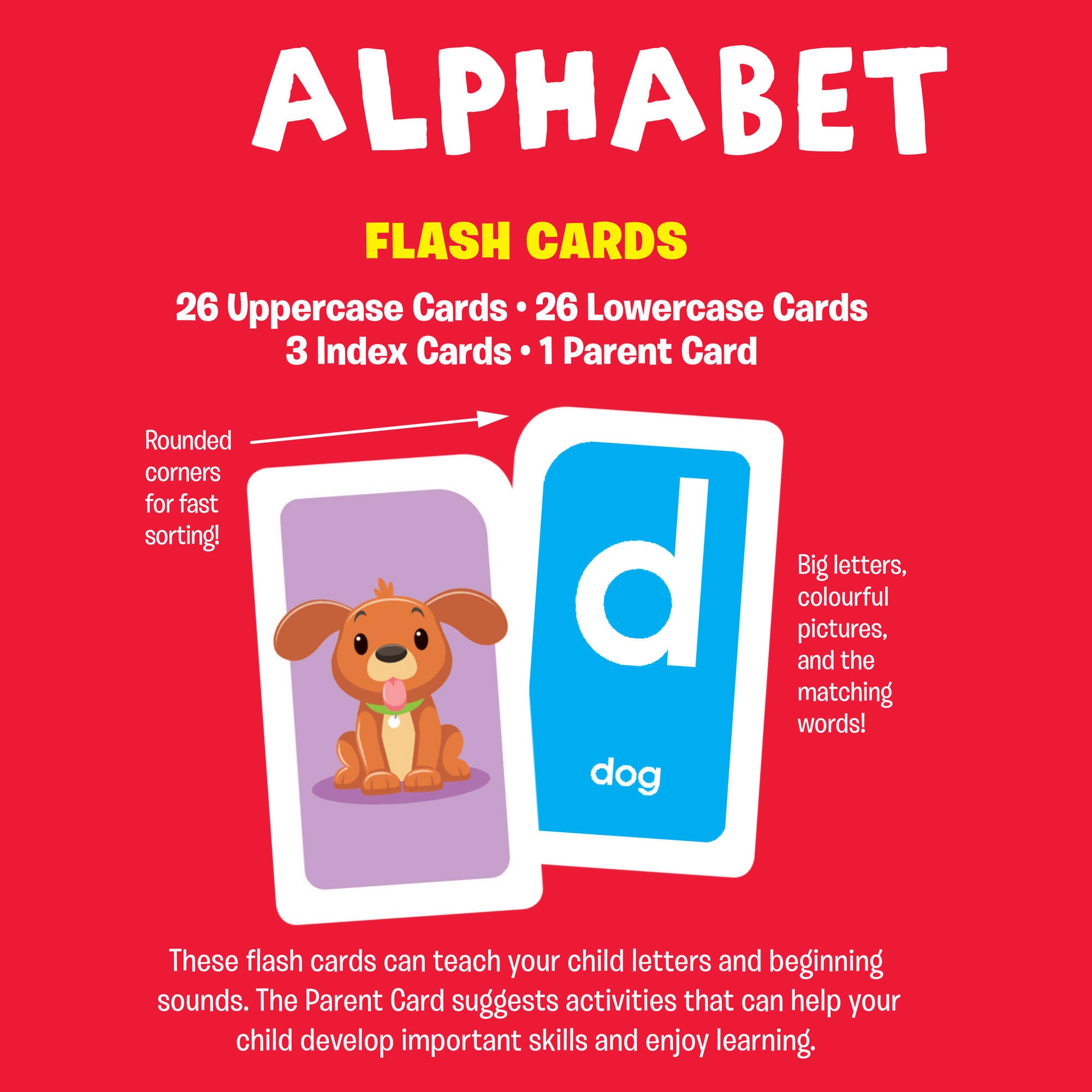 School Zone Flash Cards: Alphabet