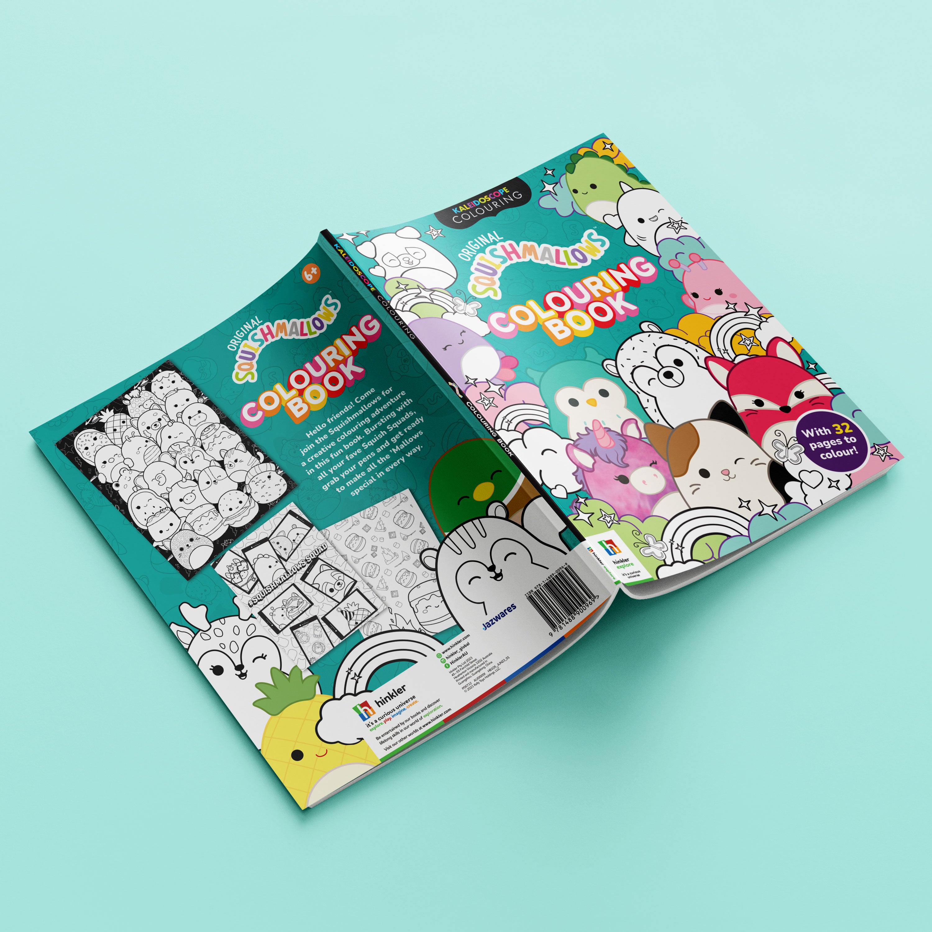 Kaleidoscope Squishmallows Colouring