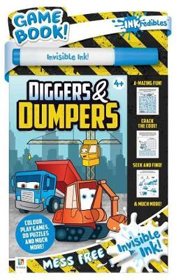 Inkredibles Diggers And Dumpers Invisible Ink - Toyworld NZ