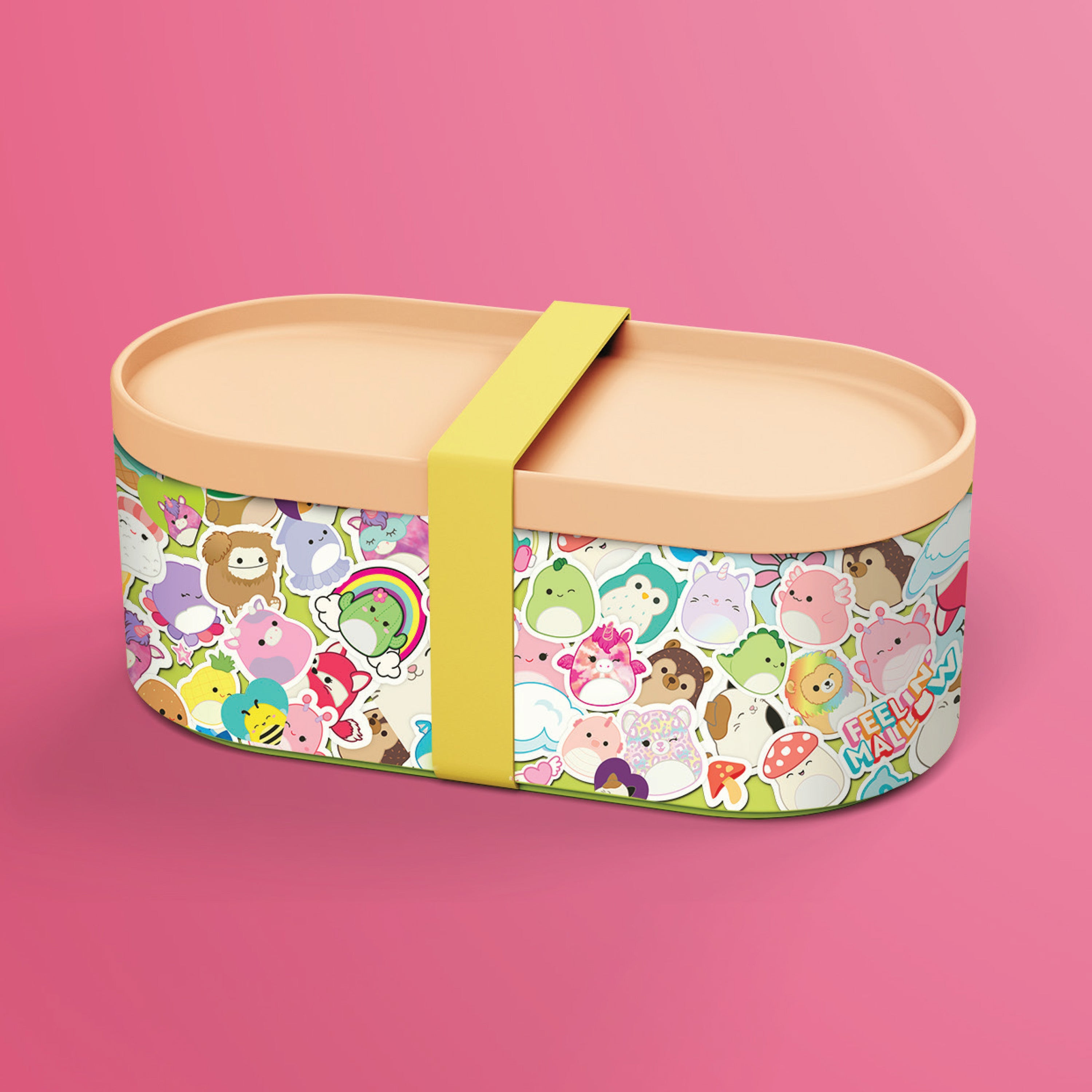Kaleidoscope Squishmallows Ultimate Sticker Bomb Carry Case