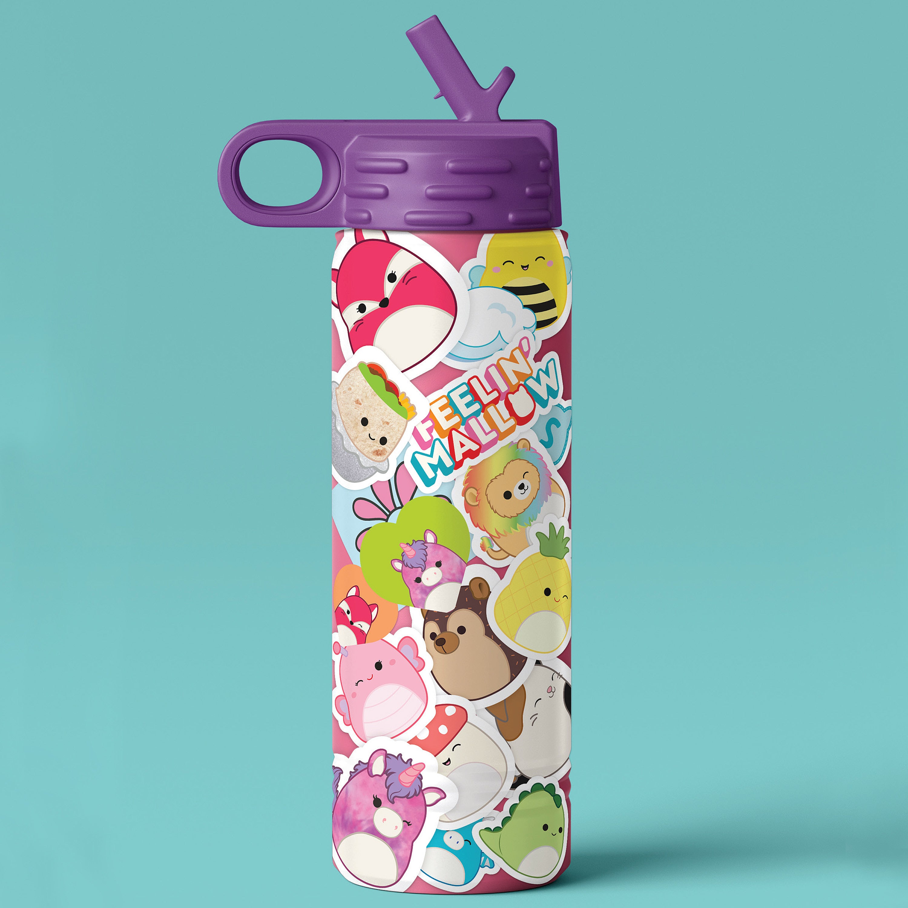 Kaleidoscope Squishmallows Ultimate Sticker Bomb Carry Case