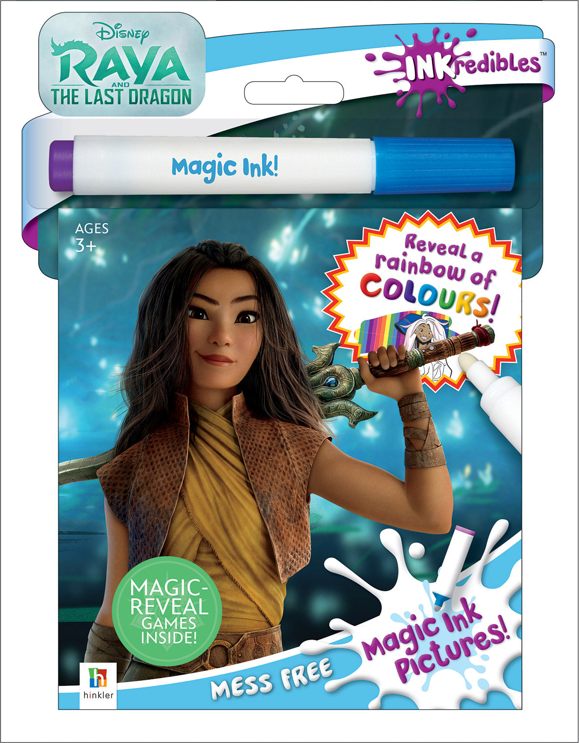 Inkredibles Disney Raya And The Last Dragon Magic Ink Pictures