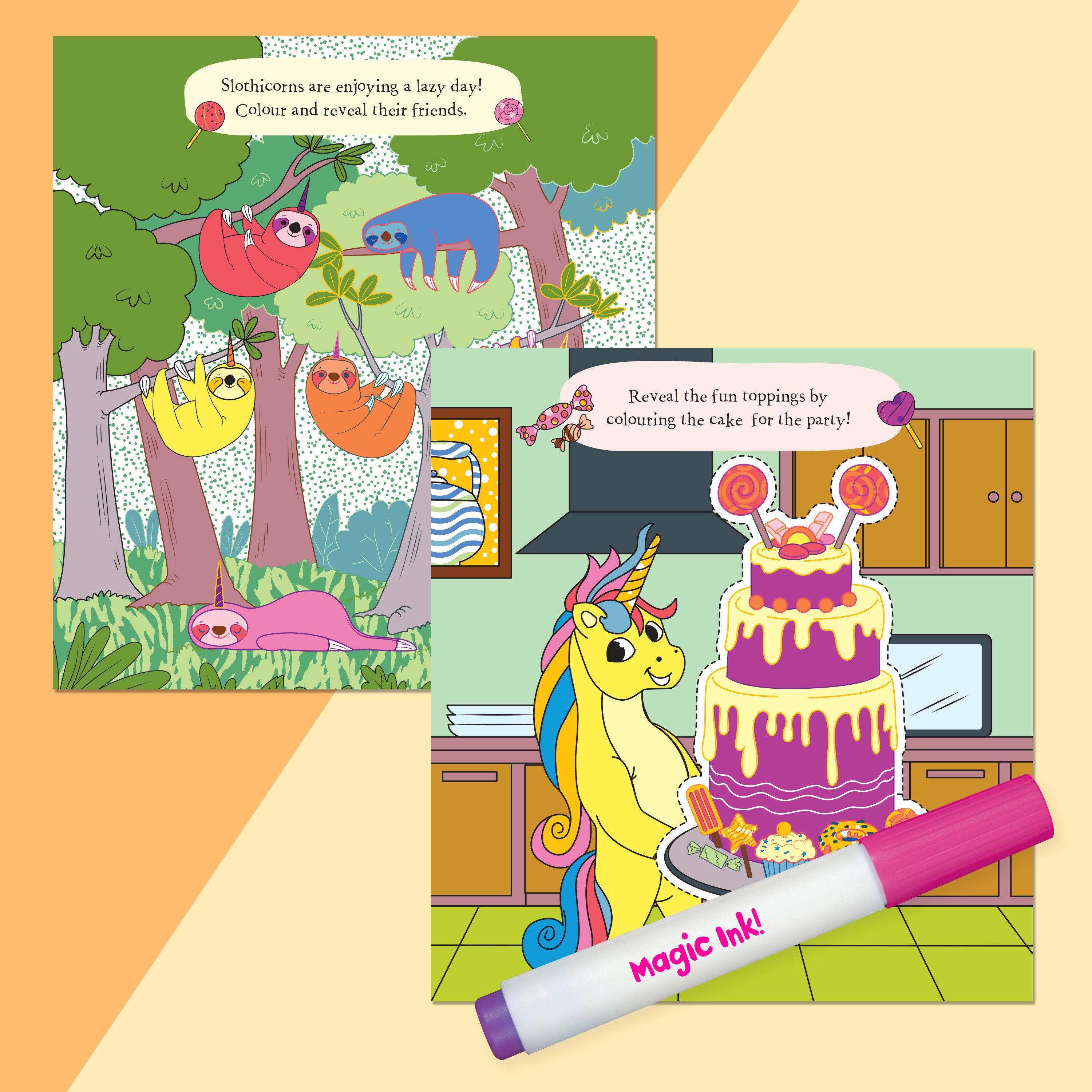 Inkredibles Rainbow Rush Magic Ink Pictures