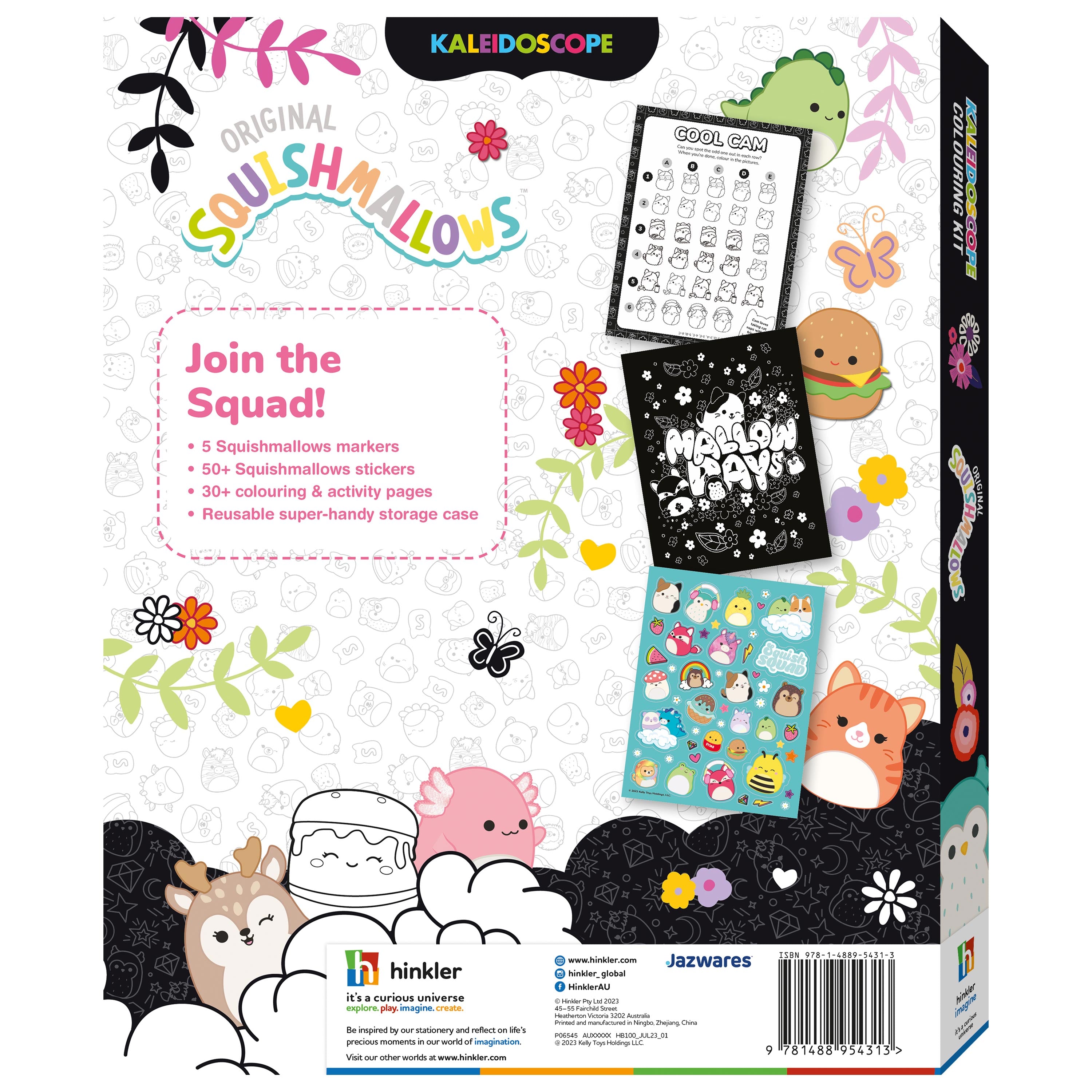 Kaleidoscope Colouring Kit Squishmallows