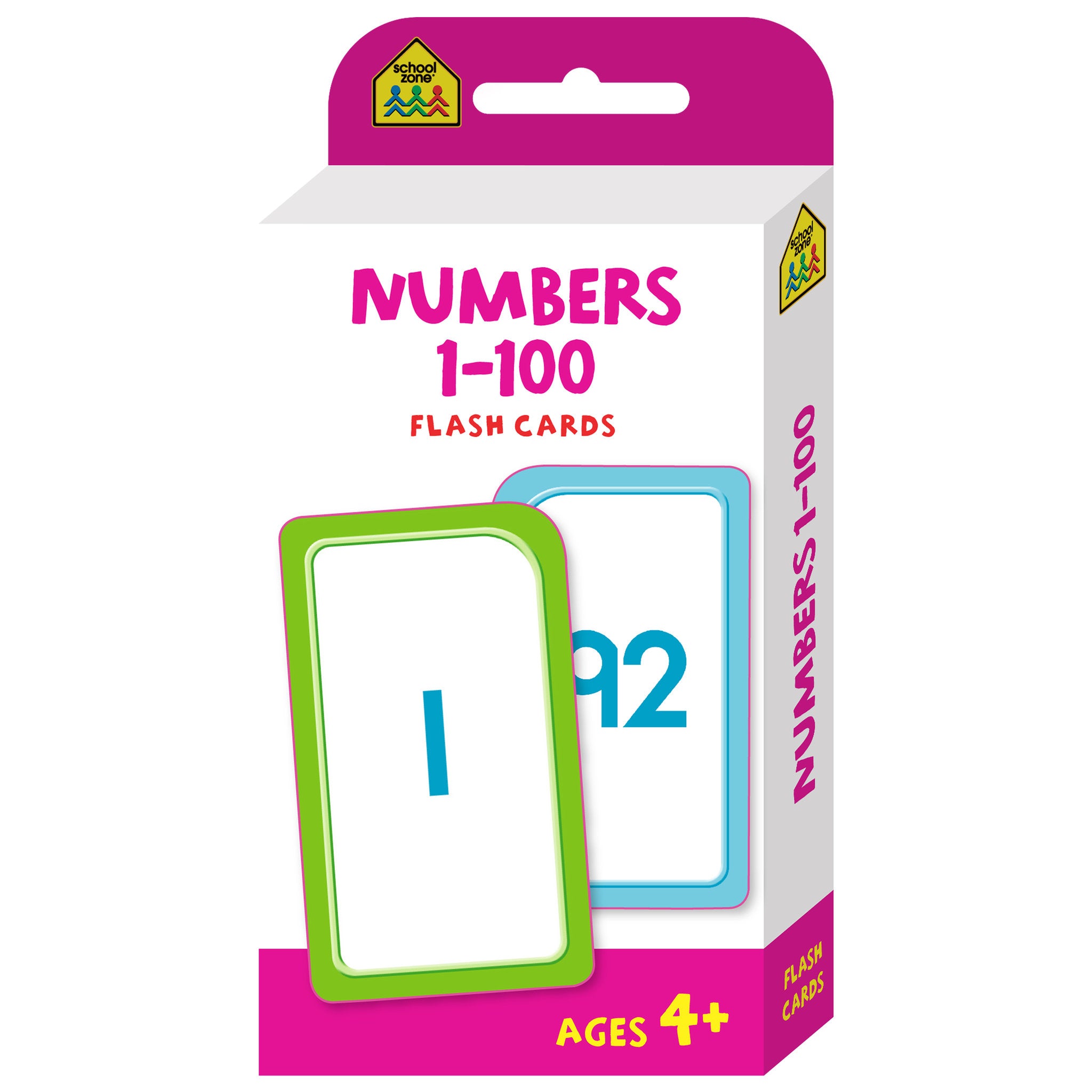 School Zone Flash Cards Numbers 1 - 100