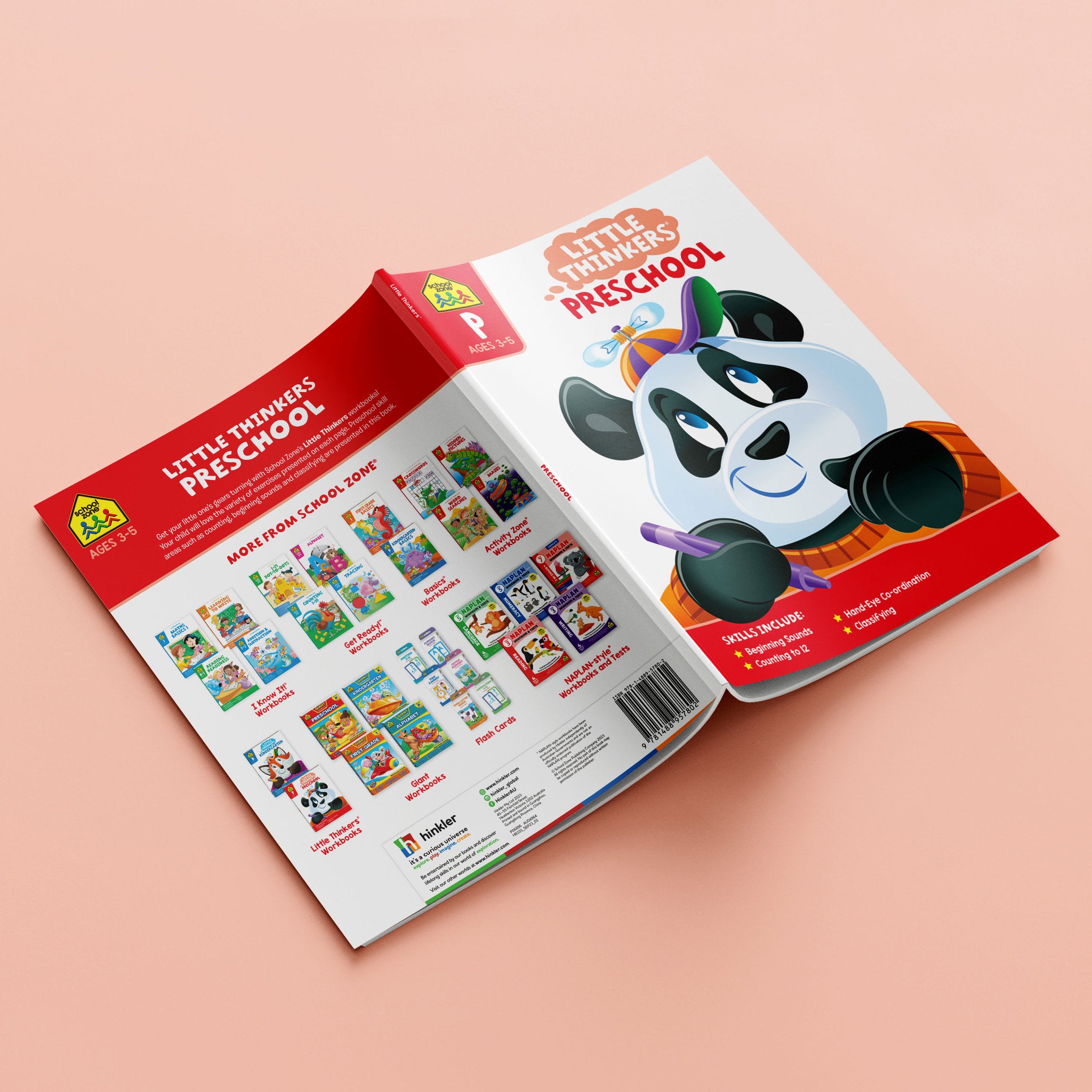 School Zone Little Thinker: Preschool - Toyworld NZ