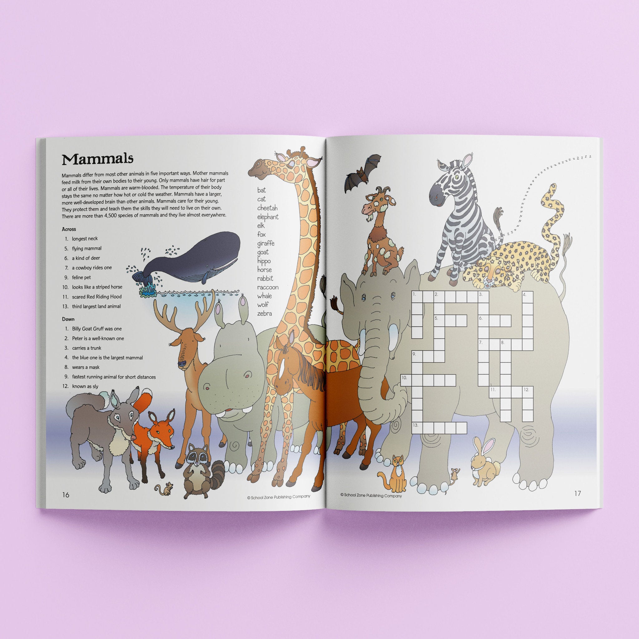 School Zone Activity Zone: Crosswords - Toyworld NZ